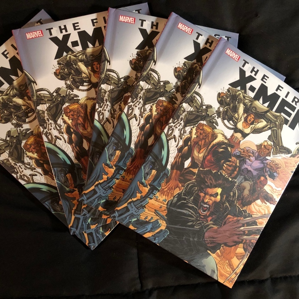 New !! Sealed Lot of 5 The First X-Men (Marvel Comics 2013 Hardcover